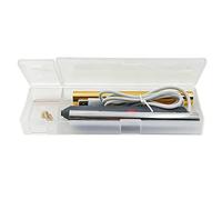 Stylo d'impression à chaud - Stylo artisanal DIY | Outil pour transférer feuille d'or et d'argent alimenté par USB avec 4 pointes chauffées, pour scrapbooking, fabrication de cartes, Pell