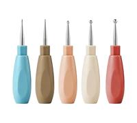 Stylo dotting pour ongles Kit de 5 pièces à main de manucure beauté et | Stylo dotting design d'ongles Pour femme débutante passionnée, salon à domicile, anniversaires, fêtes et soins