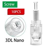 Stylo Dr.Imp Électrique Sans Fil Dermapen Beuty, Machine De Soins, Stylo Derma Muet, Cartouche D'aiguilles, Pointes De Microneedling, Nano Micro Aiguilles--10pcs 3dl
