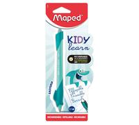 Maped - Stylo Effaçable Kidy Learn - Stylo Requin enfant, gomme intégrée