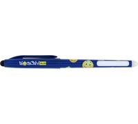Stylo Effacables Avec Gomme Pour Touchscreen + Recharge Stylo Gratuite Pour Stylo Gel - Stylo Bille 0.7 Mm, Idéal Pour Papeterie Et Fourniture Scolaire - Stylo Personnalisé Avec Prénom, Bleu