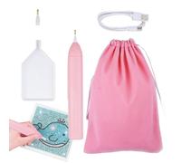 Stylo Électrique à Strass Sans Fil, Stylo Perforateur à Strass Sans Fil, Outil d'Artisanat Portable avec 3 Suctions Ajustables pour Organisateurs de Mariage et Professeurs d'Art