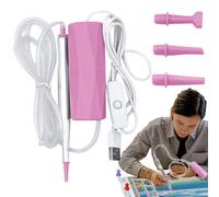 Stylo Électrique à Strass - Stylo à Gemmes Artistique avec Aspiration Electrique pour Peinture,Outil Rechargeable à Puissance d'Aspiration Ajustable Accessoire Artisanal Silencieux pour Créateurs de B