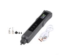 Stylo électrique d'aspiration sous vide avec écran TFT ESD IC Outil de ramassage de puce Bouton rapide 40 dB Extracteur à faible bruit Tasses interchangeables pour réparation électronique, bricolage