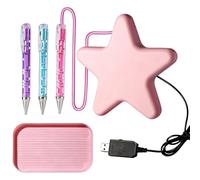 Stylo Électrique De Peinture De Strass - Outil De Pierres Précieuses Sans Avec Plateau Et Aspiration Sous Vide | Applicateur De Strass USB Sans Fil Pour L'art Du Diamant | Artisanat DIY Décoratio