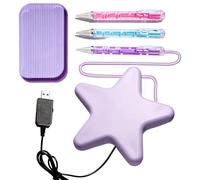 Stylo Électrique De Peinture De Strass - Outil De Pierres Précieuses Sans Avec Plateau Et Aspiration Sous Vide | Applicateur De Strass USB Sans Fil Pour L'art Du Diamant | Artisanat DIY Décoratio