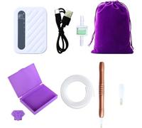 Stylo Électrique pour Peinture de Diamants, Pince à Vide pour Diamants Sans Cire, Accessoire de Pincement à Suction USB Rechargeable, Dispositif de Soin des Diamant pour Création Artistique