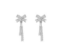 Stylo Emboutissage Pince Pâte Bijoux Peach Heart Earrings And Sparkling Silver Earrings Outils Résine Outils Bijoux (Silver, One Size)