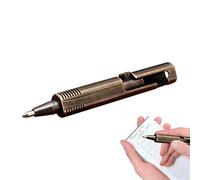 Stylo En Laiton - Petits Stylos En Laiton, Outil Pour Écrire Avec Signature | Stylo Sphère En Laiton Antique Avec Corps En Laiton Antique Stylo Avec Corps En Laiton De Poche Pour Journal D'Écriture