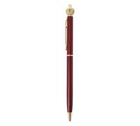 Stylo en métal mignon Kawaii Diamant Couronne Stylo à bille pour école Fournitures de bureau Papeterie Bon service professionnel