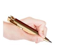 Stylo en métal - Outil d'écriture compact, stylo de poche élégant | Stylo en acier inoxydable durable, stylo porte-clés facile à transporter, petit stylo en métal, stylo rechargeable pour bureau