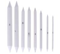 Stylo En Papier À Double Tête Pour Croquis, 8 Pièces, Outil De Rendu De Croquis, Stylo De Dessin De Haute Qualité, Gomme Blanche, Étudiant En Art