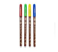 Stylo encre gel de Harry Potter - Lieux Magiques (Lot de 4) - pour Indifférent - multicolore Standard