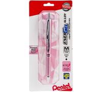 Stylo encre gel liquide Pentel BL407PBPA EnerGel Alloy RT Premium, corps rose, encre noire, 0,7 mm, 1 unit