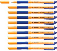 Stylo Encre Gel - Pointvisco - Lot De 10 Stylos - Bleu