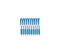 Stylo encre gel r tractable Zebra Sarasa Clip 0,4 avec poign e en caoutchouc 0,4 mm, encre bleu cobalt, lot de 10