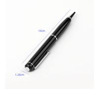 Stylo enregistreur vocal numérique, dispositif d'enregistrement dictaphone activé par le son, lecteur de musique professionnel avec câble USB, bouchon d'oreille pour cours de conférence, entretien de 
