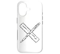 Stylo et règle Architecture Étudiant Architecte Coque pour iPhone 17