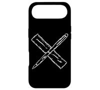 Stylo et règle Croquis Architecte Designer d'intérieur Coque pour iPhone Air