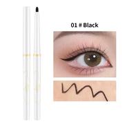 Stylo Eyeliner Rétractable À Distance Imperméable,Crayon À Ver À Soie Couché Marron,Durable,Ne Fleurit Pas,Vaccage Rapide,Stylo Gel Eyeliner,1pc #A