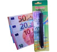 Stylo faux billets euros - Stylo détecteur de faux billets - Détection faux billets de banque - Marqueur de contrôle de monnaie
