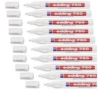 Stylo feutre blanc Edding pour pneu x10