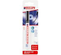edding 8400 marqueur pour CD/DVD/BD - noir - 1 stylo - pointe ronde 0,5-1 mm - pour un marquage longue durée des CD, DVD et disques Blu-ray