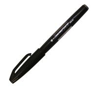 Stylo feutre noir Pentel Fude Touch Sign Pen, effet coup de pinceau (SES15C-A)