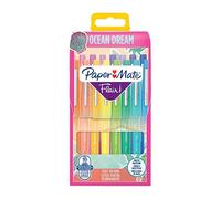 Stylo feutre Papermate Flair Ocean Dream écriture moyenne - Pochette de 16