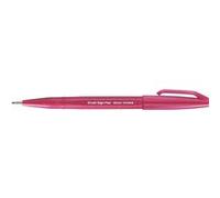 Pentel Stylo pinceau Bordeaux