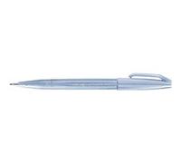 Stylo Feutre Pentel Brush Sign Pen Gris Bleu Gris Bleu G