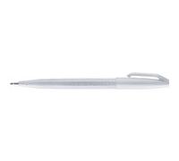 Pentel Arts Brush Sign Pen SES15C-N2X, Feutre pinceau, Gris clair