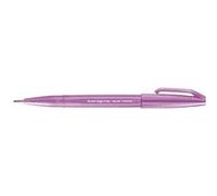 Pentel SES15C-P2X Brush Sign Pen pinklila, Faserschreiber, pinselähnliche Spitze