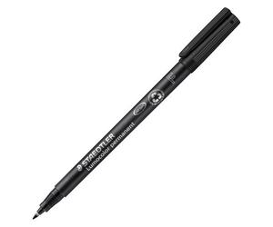 Stylo feutre permanent Steadtler Lumocolor "dry safe" 0,6 mm - noir
