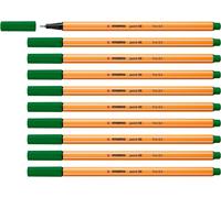 Stylo Feutre Pointe Fine Point 88 - Lot X 10 Stylos Feutres - Vert (88/36)