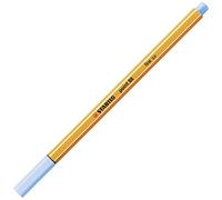 Stylo feutre pointe fine - STABILO point 88 - 1 stylo-feutre - bleu de cobalt clair