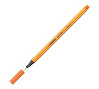 Stylo feutre pointe fine - STABILO point 88 - 1 stylo-feutre - orange