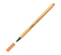 Stylo Feutre Pointe Fine - STABILO Point 88 - 1 Stylo-feutre - Orange Fluo