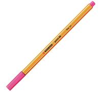 Stylo feutre pointe fine - STABILO point 88-1 stylo-feutre - rouge bruyère