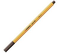 Stylo feutre pointe fine - STABILO point 88 - 1 stylo-feutre - terre d'ombre