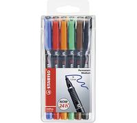 stylo feutre pour transparents OHPen universal,etui de 6
