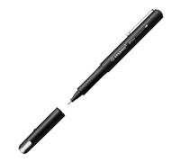 Stylo feutre Stabilo Driver F à capuchon pointe 0,4 mm - écriture fine - Noir