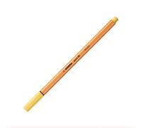 STABILO Feutres Point 88 à pointe fine – Jaune clair – Lot de 3