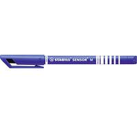 Stylo feutre - STABILO SENSOR M - 1 stylo-feutre pointe moyenne - bleu