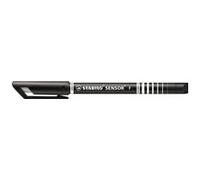 Stylo feutre Stabilo Sensor Noir Noir G