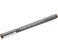 Stylo feutre STAEDTLER Pigment Liner 308 pointe calibrée 0,5 mm Marron