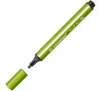 Stylo feutre triangulaire à ressort - STABILO Trio Scribbi - Stylo simple - vert clair