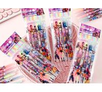 Stylo Fluorescent Kpop Witch Hunt, Stylo Marqueur Double Pointe Cartoon, Cadeau Papeterie Étudiant Haute Qualité D-4set