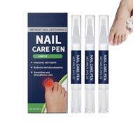Stylo Fortifiant Pour Les Ongles Aux IngréDients VéGéTaux Naturels - Soin Fortifiant Les Ongles Des Mains Et Des Pieds, SéRum Hydratant à L'Aloe Vera Et à La Vitamine E, Application PréCise (1 set)