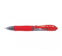 Stylo G-2 Pixie roller encre gel pointe moyenne rouge Pilot Rouge G